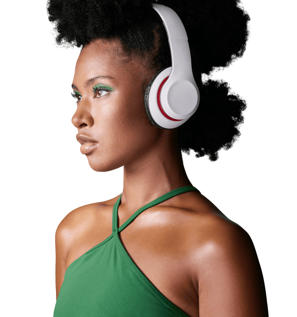 Woman Headphones